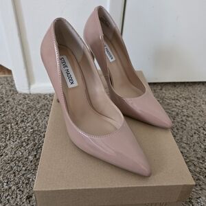 Steve Madden Blush Patent Leather Heels